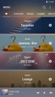 Samsung Music скриншот 2
