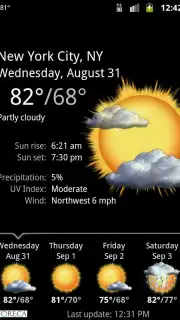 Palmary Weather скриншот 6