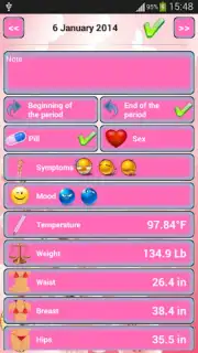 Women’s diary скриншот 8