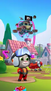 Talking Tom Sky Run скриншот 3