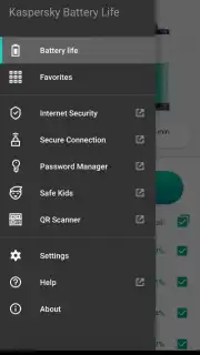 Kaspersky Battery Life скриншот 4