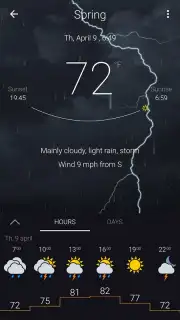 Gismeteo скриншот 3