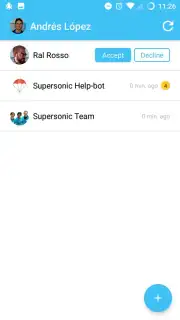 Supersonic Fun Voice Messenger скриншот 9