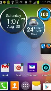 Rings Digital Weather Clock скриншот 7