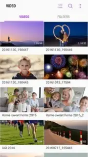 Samsung Video Library скриншот 1