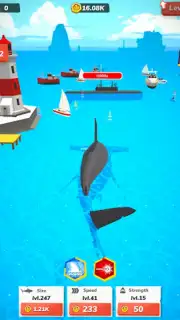Idle Shark World - Tycoon Game скриншот 1