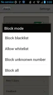 Call Blocker скриншот 1