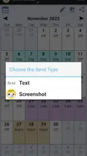 Shift Schedule скриншот 1