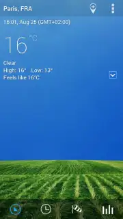 Digital Clock & World Weather скриншот 2