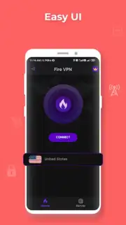 Fire VPN - Vpn Proxy Browser скриншот 1
