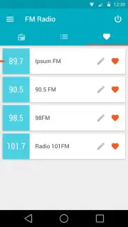 FM Radio скриншот 1