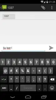 SMS Messaging (AOSP) скриншот 3