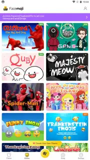Facemoji Emoji Keyboard Pro скриншот 9