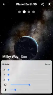 Earth Planet 3D live wallpaper скриншот 7