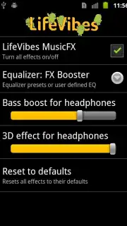 MusicFX скриншот 2
