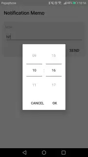 Notification Memo скриншот 2
