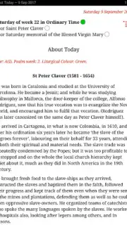 Catholic Calendar from Universalis скриншот 14