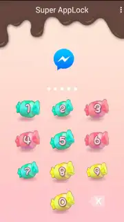 AppLock Theme Candy Sweety скриншот 6