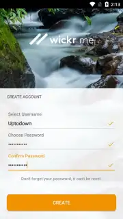 Wickr Me скриншот 1