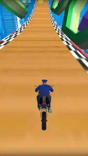 Police Bike Stunts Games скриншот 9