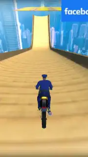 Police Bike Stunts Games скриншот 5