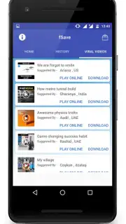 Video Downloader For Facebook скриншот 2