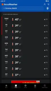 AccuWeather скриншот 2