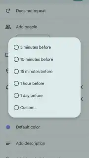 Google Calendar скриншот 5