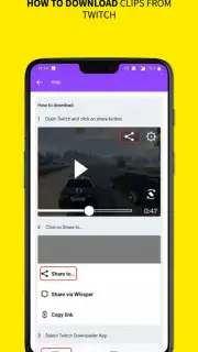Twitch Downloader скриншот 5