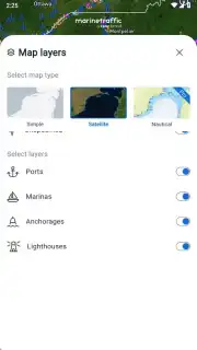 MarineTraffic скриншот 2