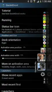 Dock4Droid скриншот 10