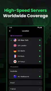 SafeShell VPN - Fast & Secure скриншот 5