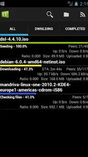 tTorrent Lite скриншот 1