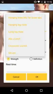 Personal trainer gym fitness скриншот 3