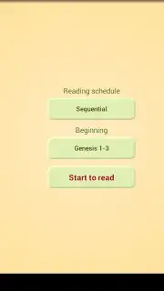 Bible Reading Schedule скриншот 2