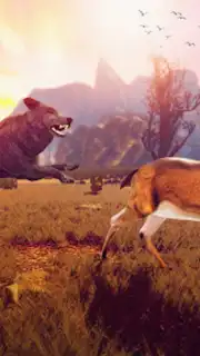 The Wild Wolf Animal Simulator скриншот 1