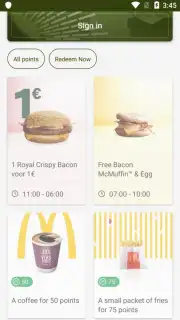 McDonald's España скриншот 4