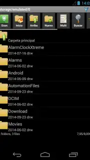 AndroZip File Manager скриншот 2