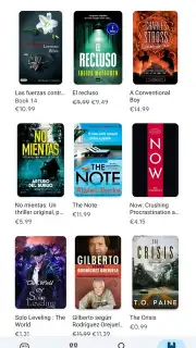Google Play Books скриншот 5