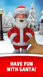 Talking Santa скриншот 2