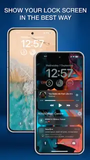 Lock Screen iOS 16 скриншот 17