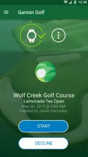 Garmin Golf скриншот 1