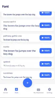 Font Keyboard скриншот 5
