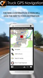 Aponia Truck Navigation скриншот 4