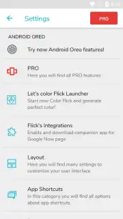 Flick Launcher скриншот 7