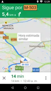 Navigation for Google Maps Go скриншот 3