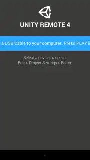 Unity Remote 4 скриншот 4