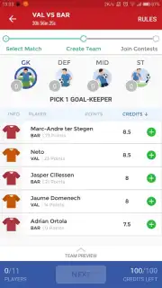 Dream11 скриншот 6