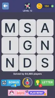Word Search - Evolution Puzzle скриншот 1