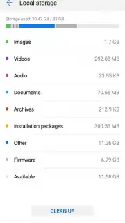 Huawei File Manager скриншот 1